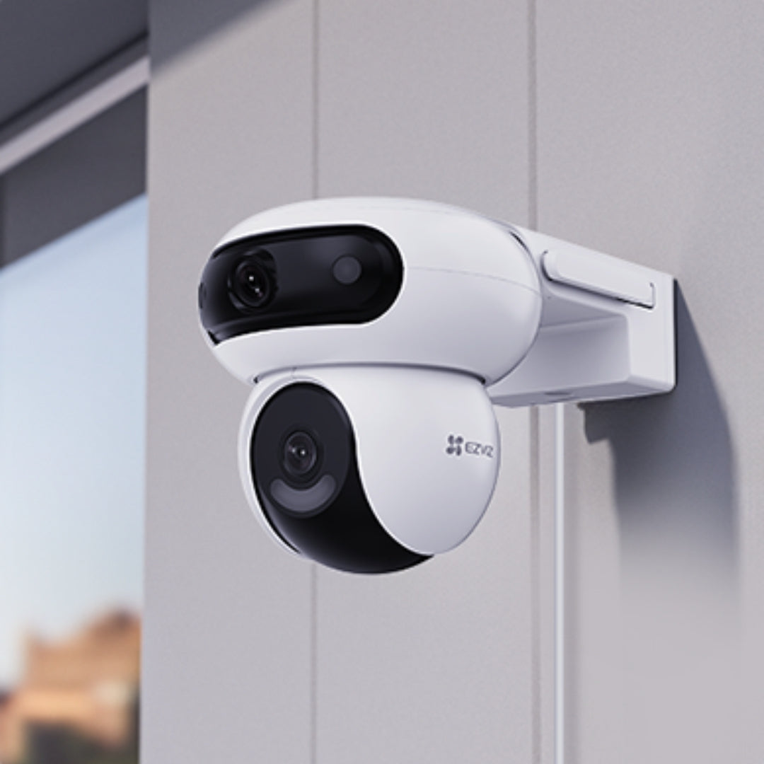 كاميرا EZVIZ H90 ثنائية العدسة بدقة 2K ودقة 4 ميجابكسل بتقنية Wi-Fi | SkiTeck كاميرا EZVIZ H90 ثنائية العدسة بدقة 2K ودقة 4 ميجابكسل بتقنية Wi-Fi | SkiTeck
